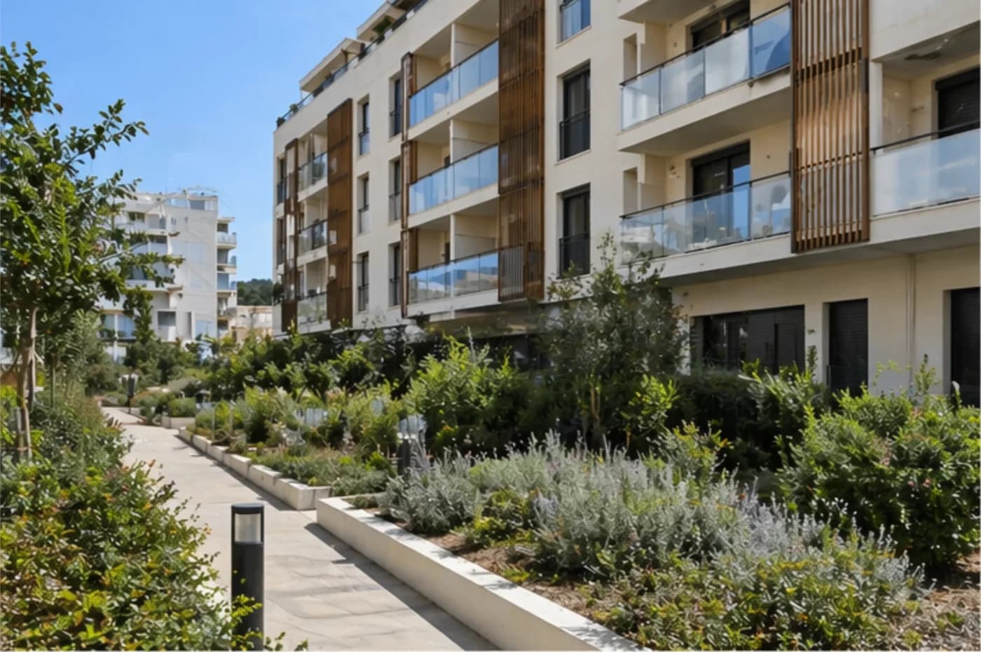Coordination complète d'un chantier d'aménagement extérieur à Marseille